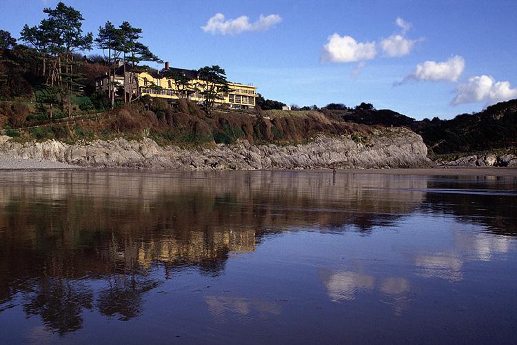 Caswell Bay Reflection
